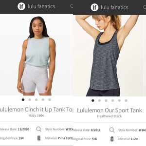 Lululemon Tank Bundle